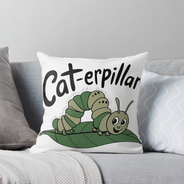 Item preview, Cute Whimsical Cartoon Green Caterpillar designed and sold by FaizArtShop.