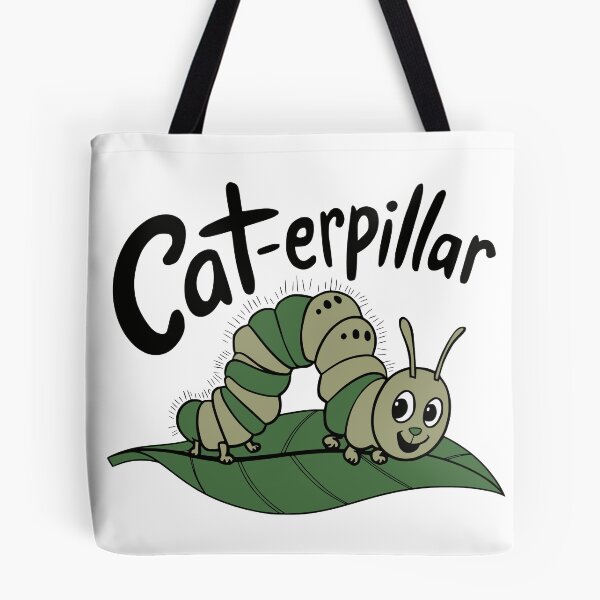 Item preview, Cute Whimsical Cartoon Green Caterpillar designed and sold by FaizArtShop.
