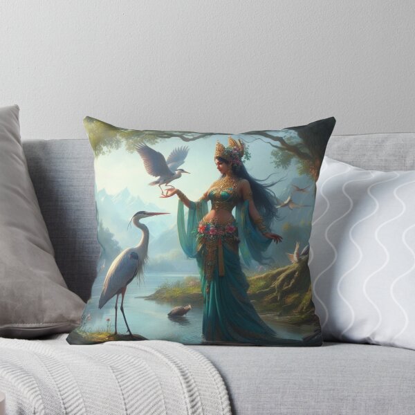 Item preview, Goddess and heron designed and sold by ZeusGallery.