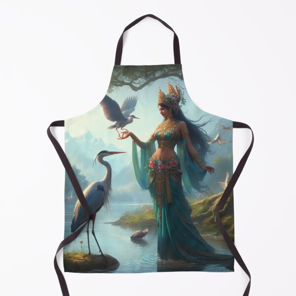 Item preview, Goddess and heron designed and sold by ZeusGallery.