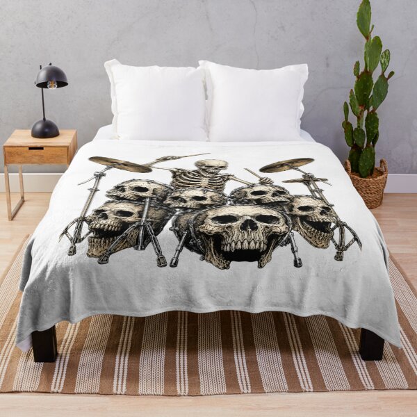 Item preview, Death playing the drums designed and sold by Nela-&-Lena.