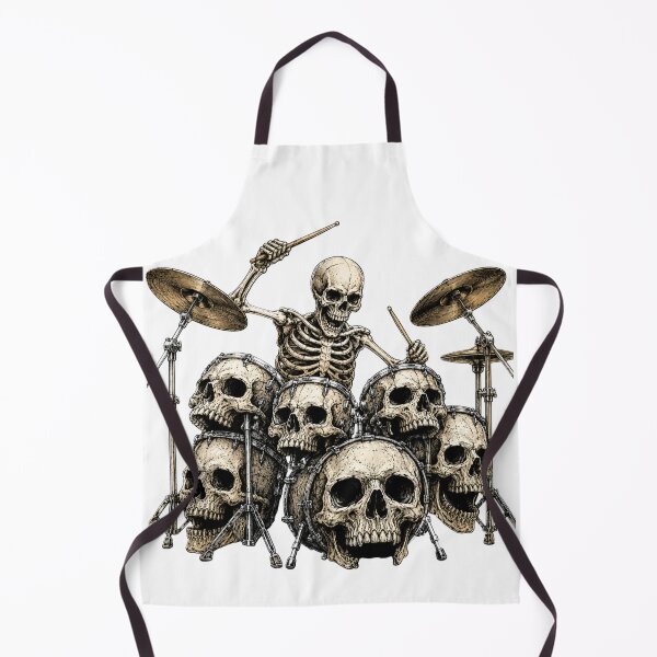 Item preview, Death playing the drums designed and sold by Nela-&-Lena.