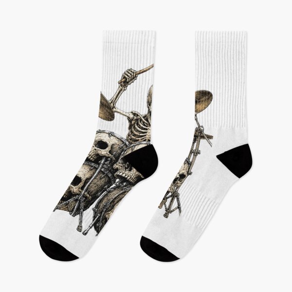 Item preview, Death playing the drums designed and sold by Nela-&-Lena.