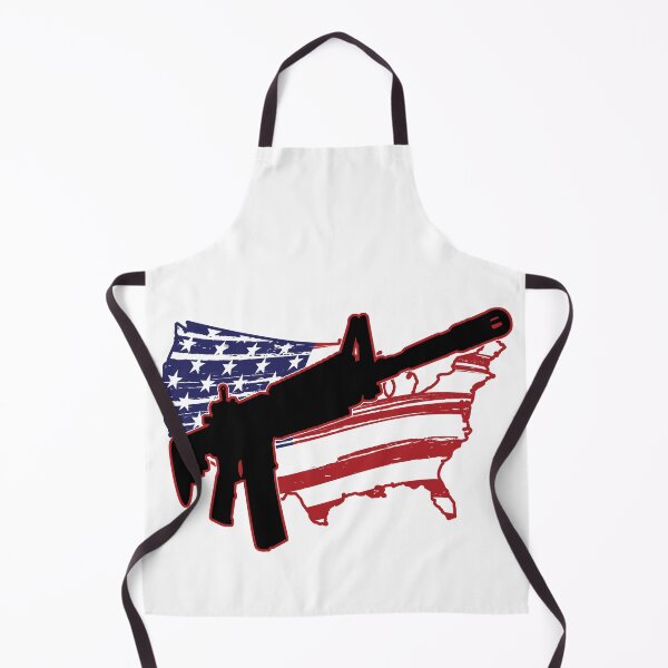 Item preview, AR-15 and Red, White, and Blue USA Map designed and sold by HectorCantres.