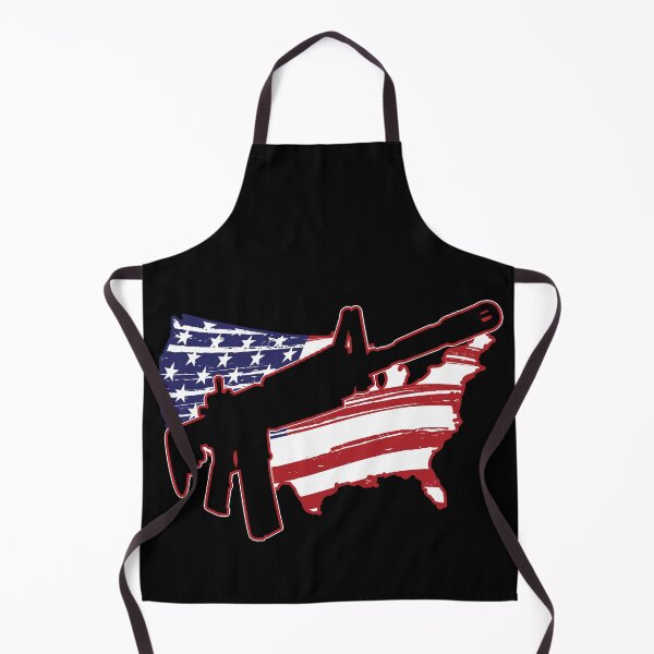 Item preview, AR-15 and Red, White, and Blue USA Map designed and sold by HectorCantres.