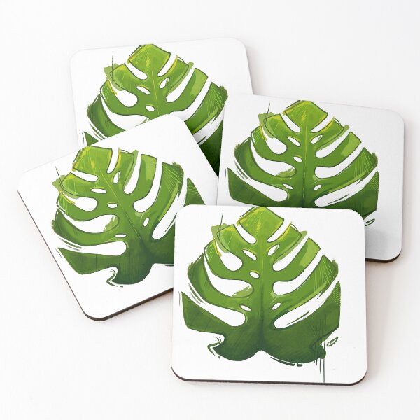 Item preview, monstera leaf designed and sold by pink-rage.