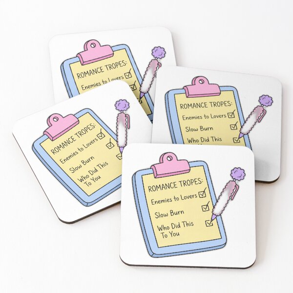 Item preview, Romance Tropes Checklist Aesthetic Clipboard designed and sold by ryanguas.