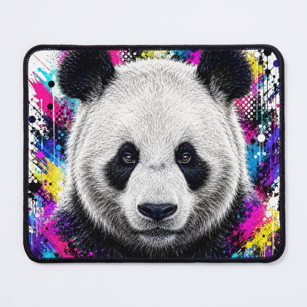Item preview, Panda Street Art Graffiti Portrait designed and sold by Tobull.