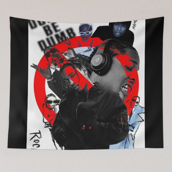 Item preview, Asap Rocky Art designed and sold by BubbleStreet.