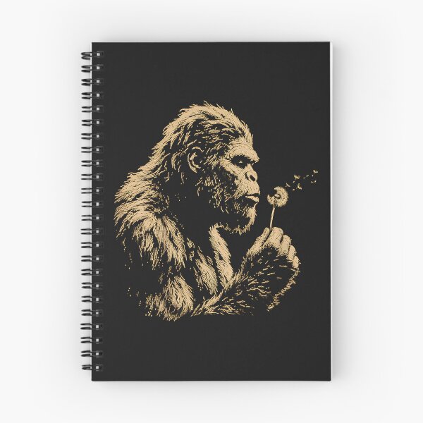 Item preview, Bigfoot Blowing Dandelion Vintage Sasquatch Design designed and sold by FrankIsabel.