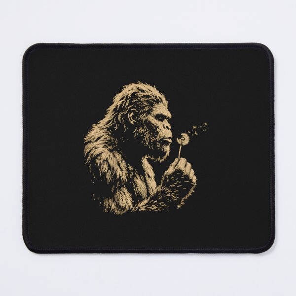 Item preview, Bigfoot Blowing Dandelion Vintage Sasquatch Design designed and sold by FrankIsabel.