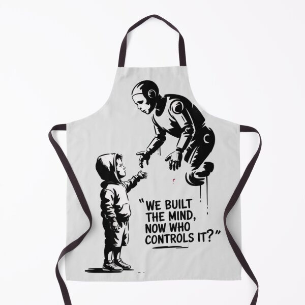 Item preview, Banksy AI - We built the mind, now who controls it? designed and sold by 123ks.