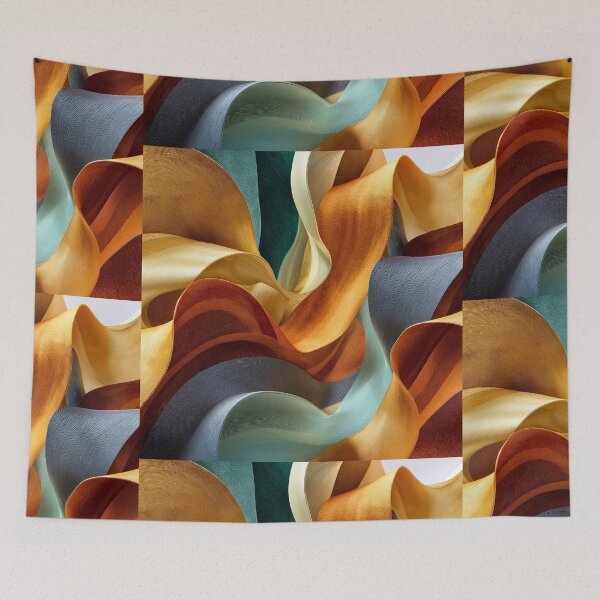 Item preview, Luxury Flowing Ribbon Abstract | Modern Contemporary Artwork designed and sold by CheersTOGETHER.