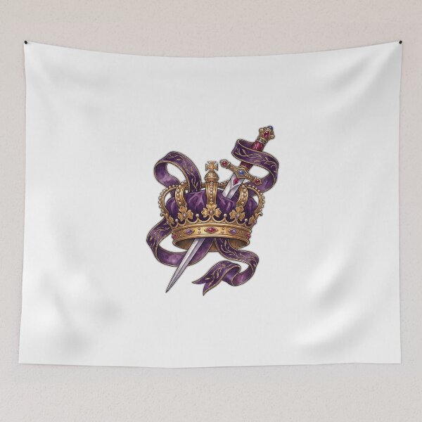 Item preview, Royal Fantasy Dagger And Crown Romantasy designed and sold by ryanguas.