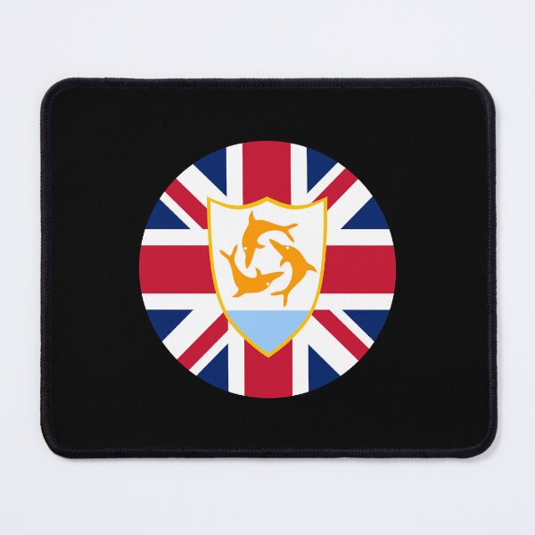Item preview, Anguilla Circle Flag AI designed and sold by shitpostee.