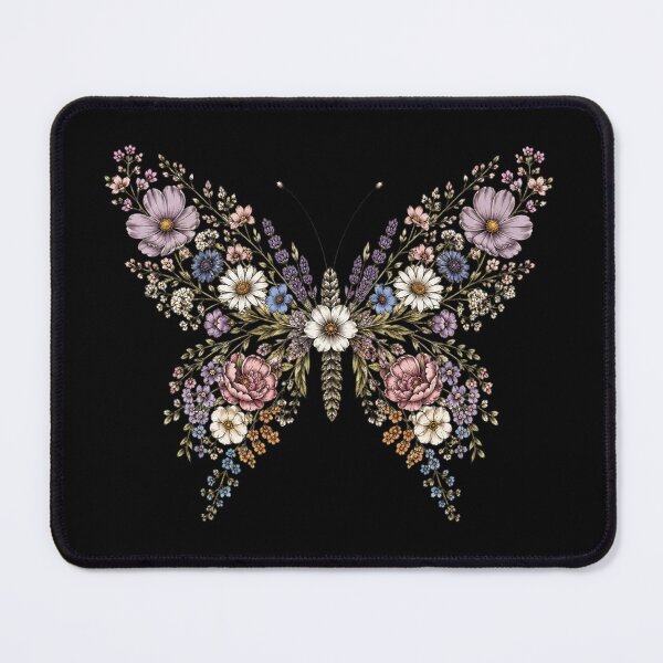 Item preview, Butterfly Back, Floral Butterfly, Cottagecore Pressed Flower, Boho Nature designed and sold by Sprinkle12345.
