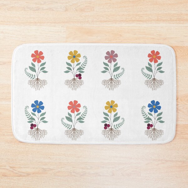 Item preview, Wildflowers with Roots and Berries designed and sold by NuvoraNest.