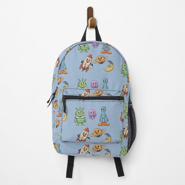 Item preview, Cute Kawaii Space Friends Sticker Pack | Alien Rocket Saturn Moon Cartoon Characters designed and sold by Bhaskar Digital Art.