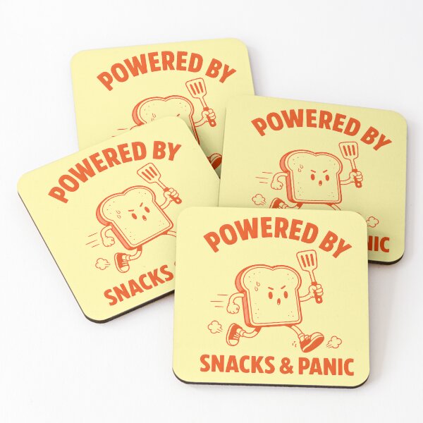 Item preview, Snacks and Panic designed and sold by ChocoMellowCo.