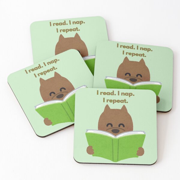 Item preview, I read. I nap. I repeat. designed and sold by creativityisfun.