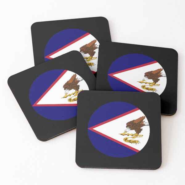 Item preview, American Samoa Circle Flag AS designed and sold by shitpostee.