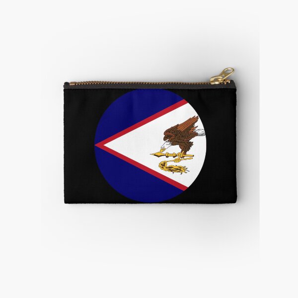 Item preview, Bandera circular de Samoa Americana AS designed and sold by shitpostee.