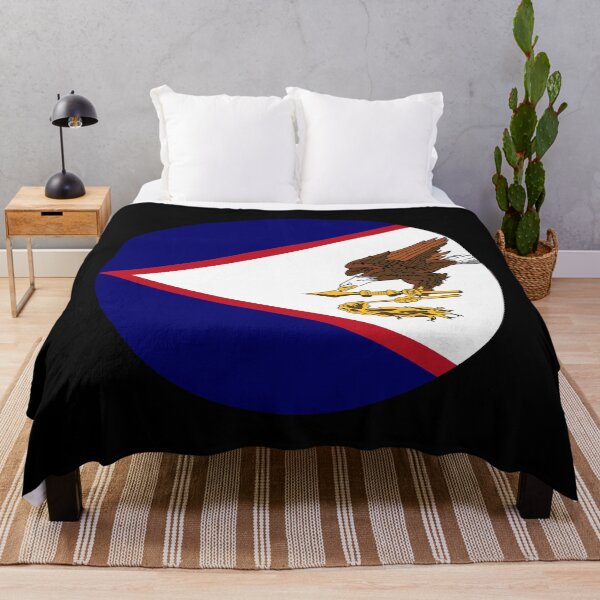 Item preview, American Samoa Circle Flag AS designed and sold by shitpostee.