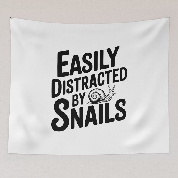 Item preview, Easily Distracted By Snails designed and sold by Frank Ring.