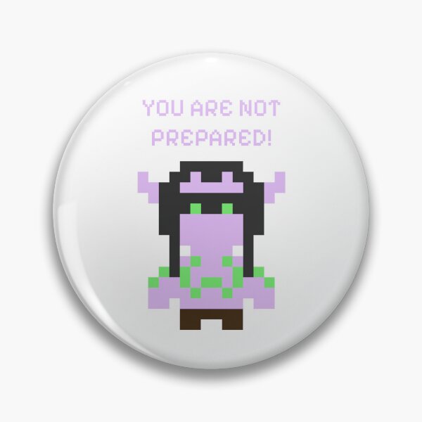 Item preview, You Are Not Prepared - 8-Bit Pixel Art Illidan designed and sold by DevDreams.