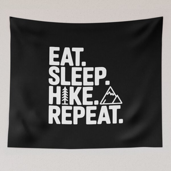 Item preview, Eat. Sleep. Hike. Repeat. designed and sold by Frank Ring.