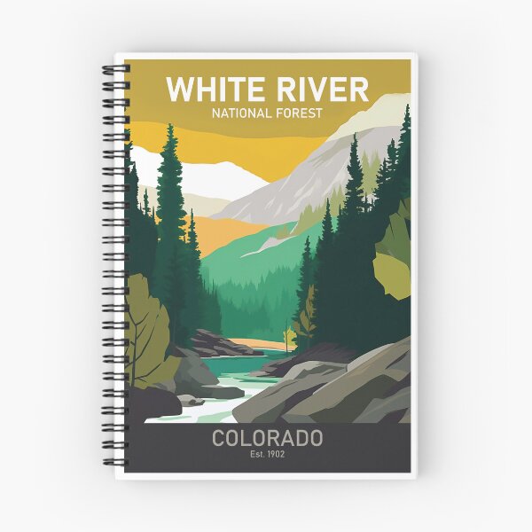 Item preview, White River Forest, Colorado Wall Art designed and sold by MarkedArtPrints.