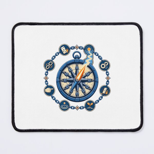Item preview, Determinism – Cause and Effect Philosophy Art designed and sold by AMICO77.