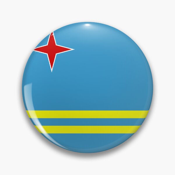 Item preview, Aruba Circle Flag AW designed and sold by shitpostee.