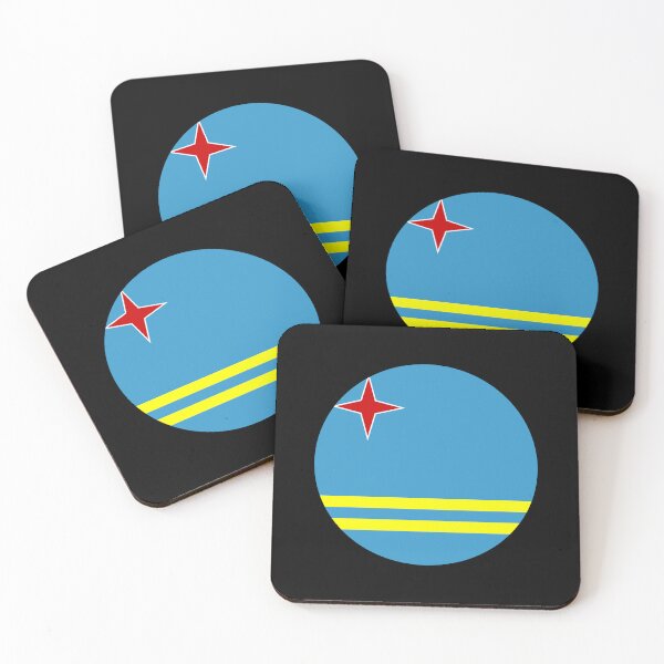 Item preview, Aruba Circle Flag AW designed and sold by shitpostee.