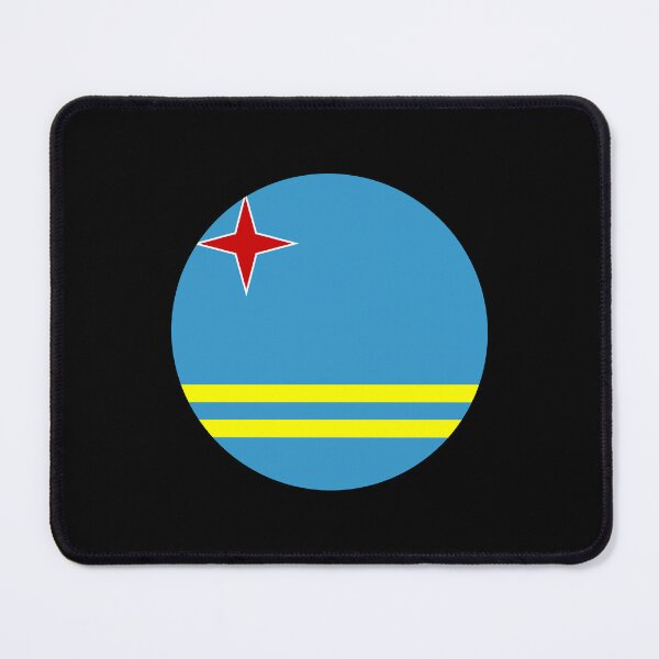Item preview, Aruba Circle Flag AW designed and sold by shitpostee.