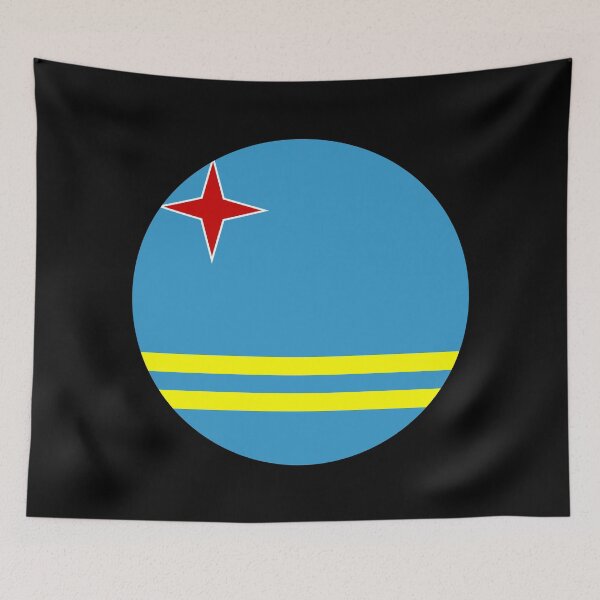 Item preview, Aruba Circle Flag AW designed and sold by shitpostee.