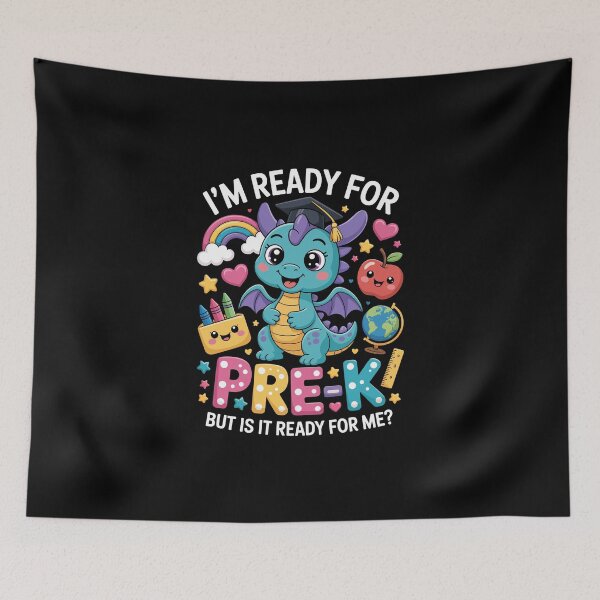 Item preview, I’M READY FOR PRE‑K BUT IS IT READY FOR ME? designed and sold by jkrphoto.