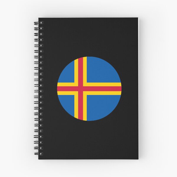 Item preview, Åland Islands Circle Flag AX designed and sold by shitpostee.