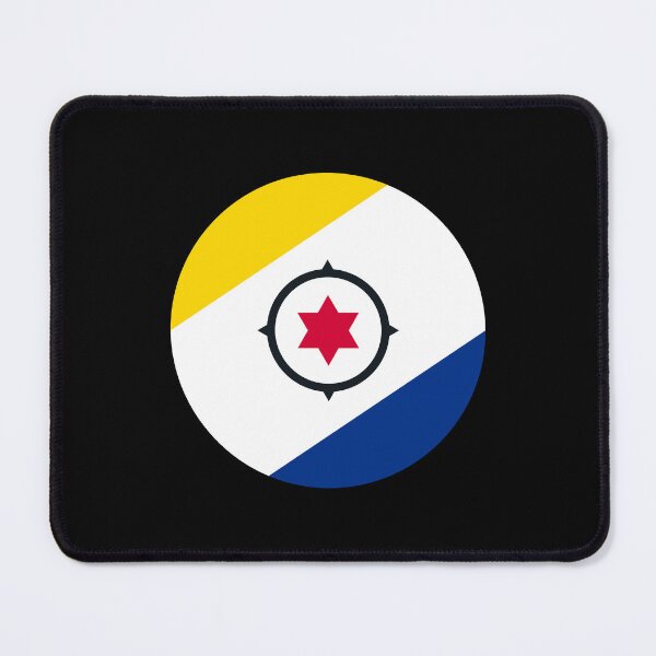 Item preview, Caribbean Netherlands Circle Flag BQ designed and sold by shitpostee.