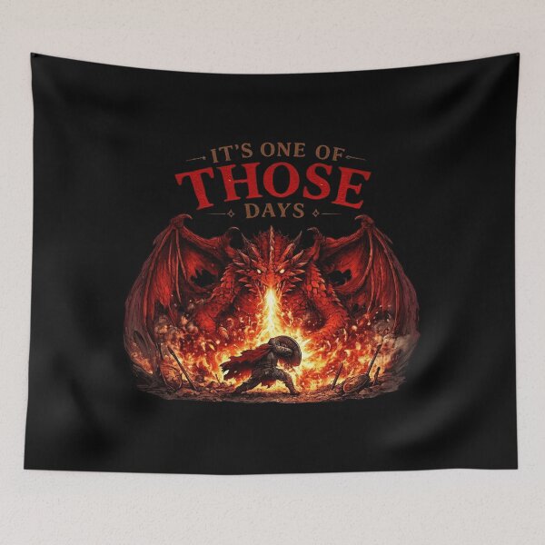 Item preview, It's One of Those Days - Facing the Dragon designed and sold by Mission Ready.
