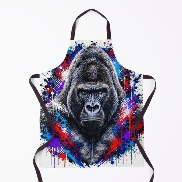Item preview, Gorilla Street Art Graffiti Portrait designed and sold by Tobull.