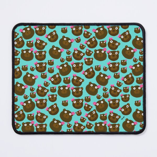 Item preview, Cute Kawaii Teddy Bear Turquoise Pattern  designed and sold by giulyz.