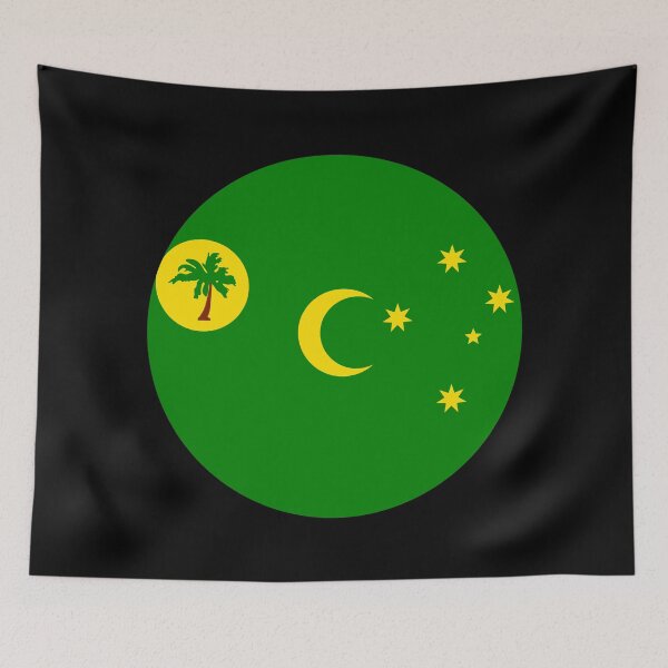 Item preview, Cocos (Keeling) Islands Circle Flag CC designed and sold by shitpostee.