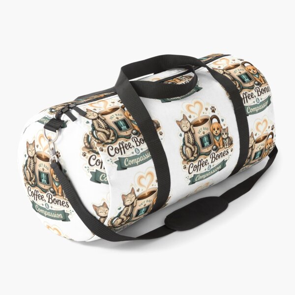 Item preview, Coffee, Bones & Compassion | Cute Veterinary Radiology Coffee Lover Design designed and sold by Bettybee00.