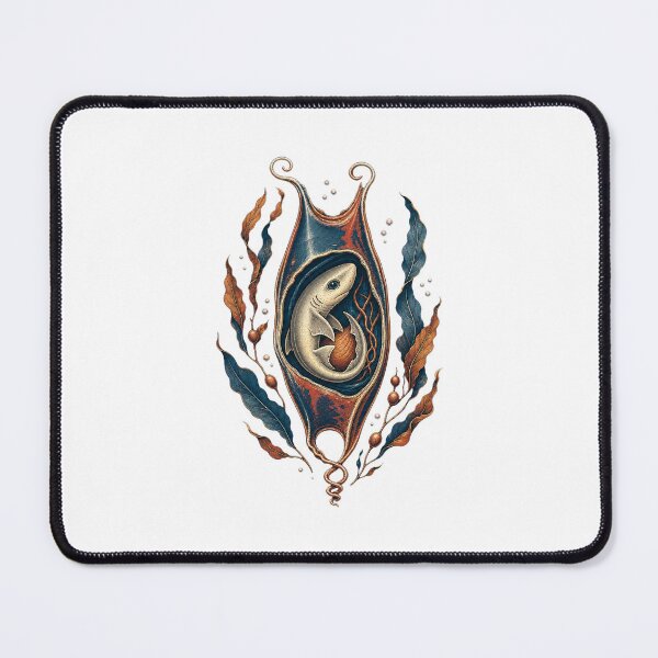 Item preview, Shark Egg – Mermaid’s Purse Marine Biology Art designed and sold by AMICO77.