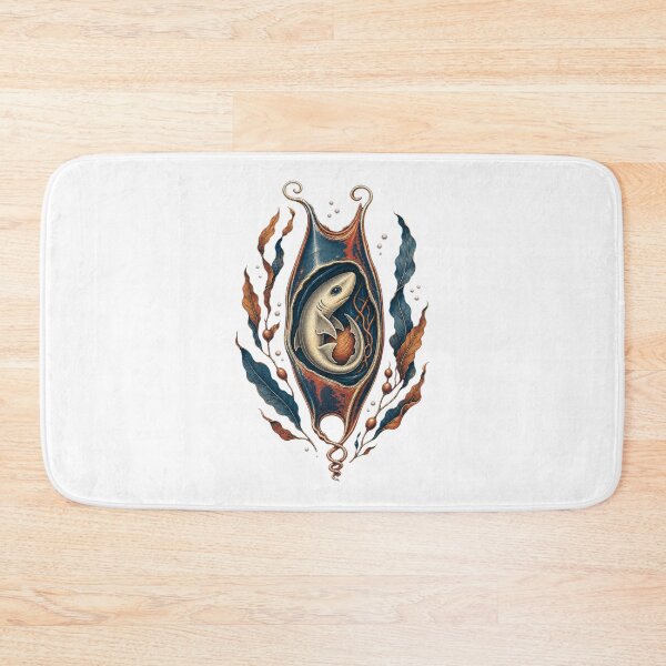 Item preview, Shark Egg – Mermaid’s Purse Marine Biology Art designed and sold by AMICO77.