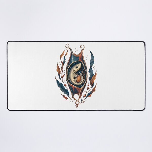 Item preview, Shark Egg – Mermaid’s Purse Marine Biology Art designed and sold by AMICO77.
