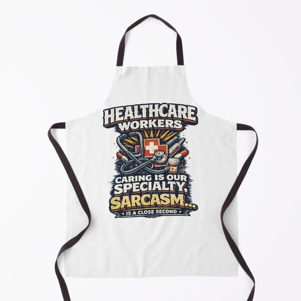 Item preview, Healthcare Workers – Caring Is Our Specialty Vintage Medical Humor T-Shirt designed and sold by D.Shop.