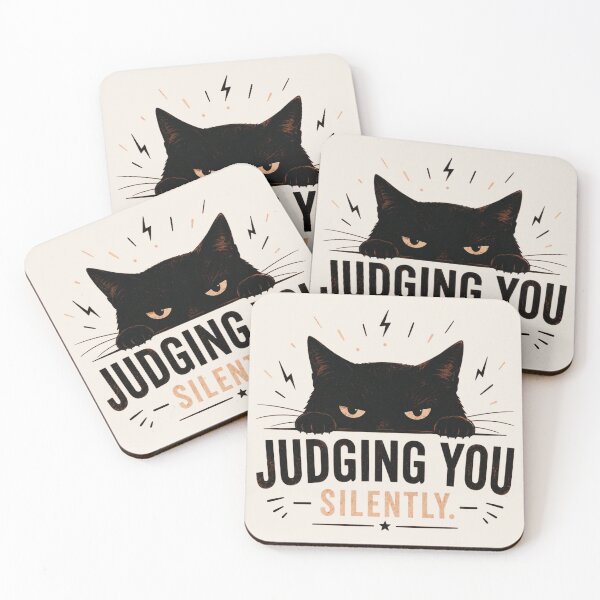 Item preview, Judging You Silently Cat, Sarcastic Cat Lover, Funny Cat Mom, Animal Lover Gift, Cat Lover, Cat Mama designed and sold by Sprinkle12345.