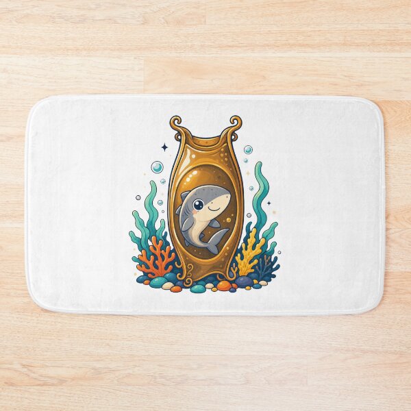 Item preview, Shark Egg – Mermaid’s Purse Marine Biology Art designed and sold by AMICO77.